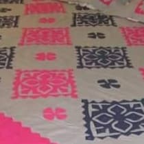 Handmade Applique Bedsheet 033
