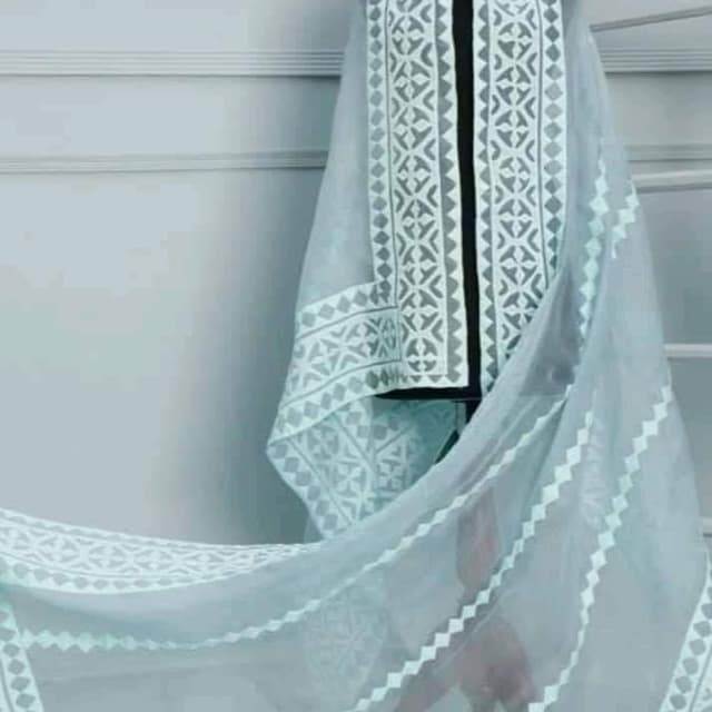 Handmade Applique Dupatta 001