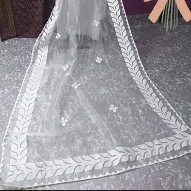 Handmade Applique Dupatta 003