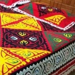 Handmade Applique Bedsheet 018