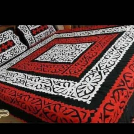 Handmade Applique Bedsheet 010