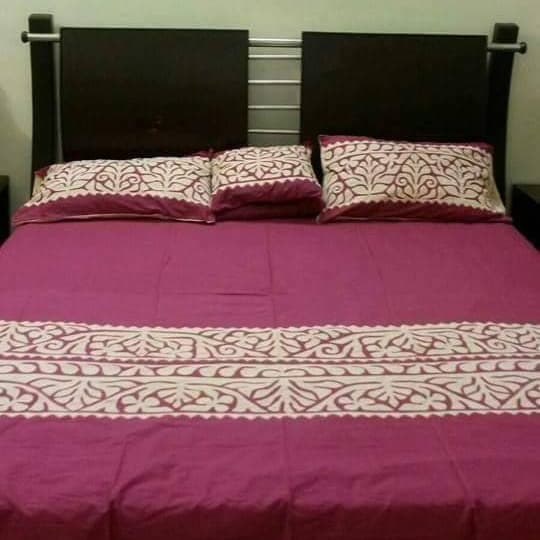Handmade Applique Bedsheet 017