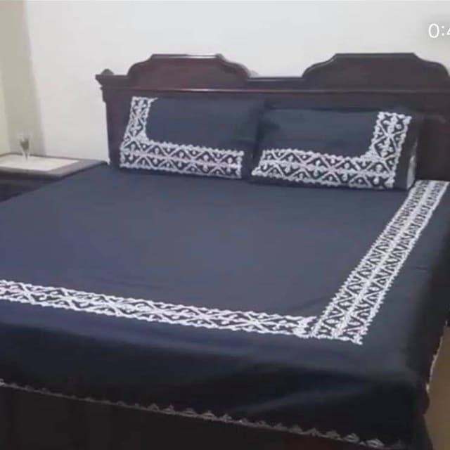 Handmade Applique Bedsheet