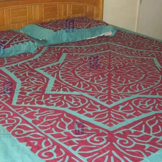 Handmade Applique Bedsheet 021