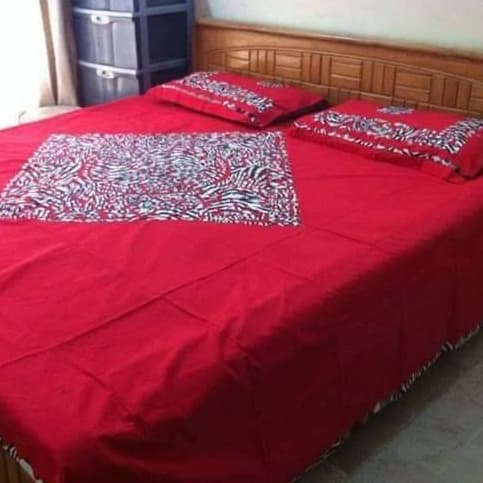 Handmade Applique Bedsheet 016