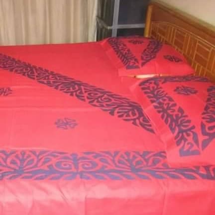 Handmade Applique Bedsheet 020