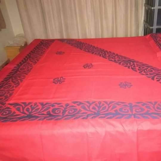 Handmade Applique Bedsheet 020