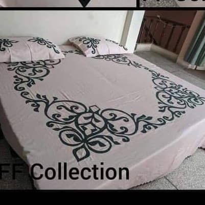 Handmade Applique Bedsheet 013